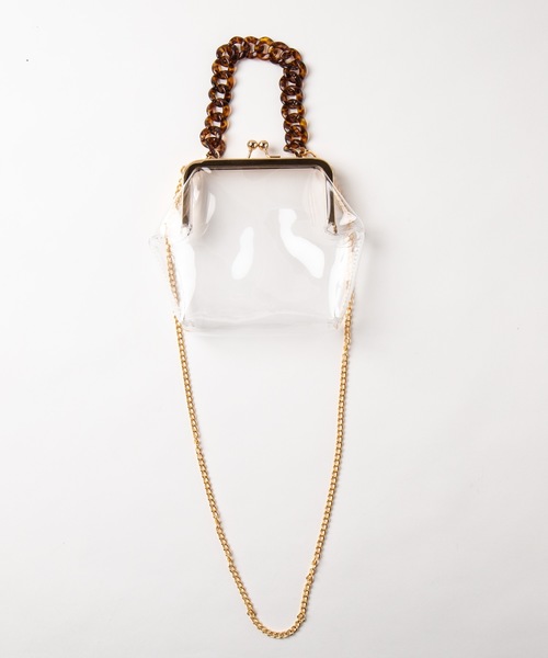 WEGO（ウィゴー）の「WEGO/がま口ショルダーバッグ（ショルダーバッグ・レディース・ブラック/その他1/その他2/ホワイト系その他/その他3・FREE）」の20枚目の写真