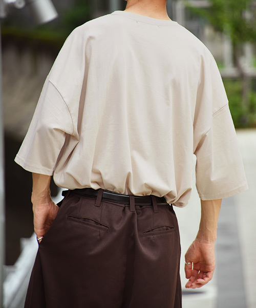 kutir（クティール）の「レトロカープリントＴシャツ（Tシャツ/カットソー・メンズ・ホワイト/ブラック/ベージュ・MEDIUM/LARGE）」の21枚目の写真