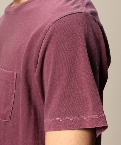 BEAUTY&YOUTH UNITED ARROWS（ビューティーアンドユースユナイテッドアローズ）の「BY チューブ 1ポケット クルーネック ショートスリーブ カットソー § ◆（Tシャツ/カットソー・メンズ・ホワイト/ダークグレー/ワインレッド/ダークグリーン/ライトブルー/ネイビー・SMALL/MEDIUM/LARGE/X-LARGE）」の13枚目の写真