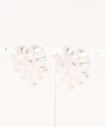 ハートぽつぽつイヤリング