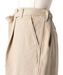 Drawer（ドゥロワー）の「Drawer コットンチノ2WAYベルトパンツ