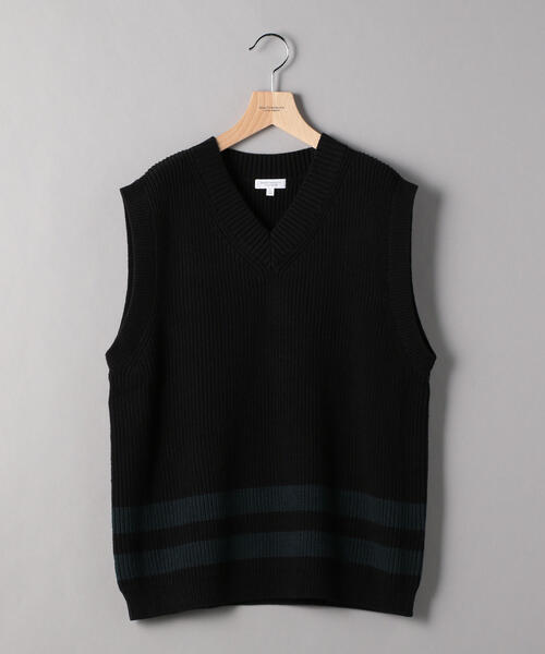 BEAUTY&YOUTH UNITED ARROWS(ビューティーアンドユースユナイテッドアローズ)の「BY アゼ ライン ベスト(ベスト・メンズ・ベージュ/ブラック・MEDIUM/LARGE/SMALL/X-LARGE)」の8枚目の写真