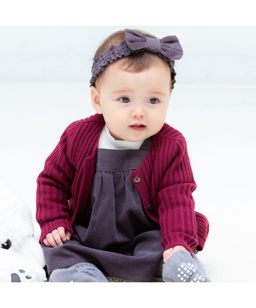 セール Birthday Party リブセーターカーディガン 70cm 90cm カーディガン ボレロ Birthday Party バースデイパーティー のファッション通販 Zozotown