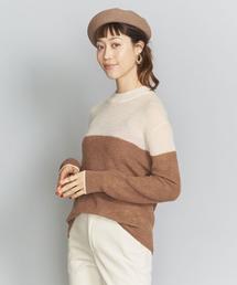 BEAUTY&YOUTH UNITED ARROWS | BY モヘヤミックスパネルニットプルオーバー◆(ニット/セーター)