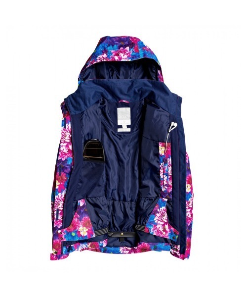 ロキシー 蜷川実花 スノボウェア スキーウェア ジャケット 花柄 マギー 着用 ロキシー 蜷川実花 スノボウェア スキーウェア ジャケット 花柄