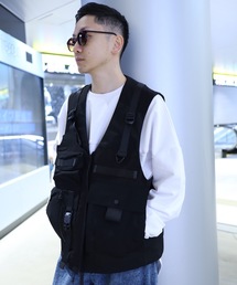rovtski�i���t�g�X�L�[�j�́u2019AW LEEZMAUTILITY VEST/���[�e�B���e�B�_�E���x�X�g�i�_�E���x�X�g�j�v