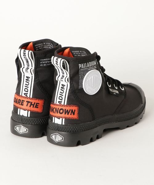 PALLADIUM（パラディウム）の「PALLADIUM/パラディウム PAMPA LITE OVERLAB/パンパ ライト オーバーラボ（スニーカー・メンズ・レッド/ホワイト/ブルー/ブラック×ブラック・26cm/27.5cm/27cm/24.5cm/28cm/25cm/24cm/23.5cm/23cm/25.5cm/26.5cm/22.5cm）」の9枚目の写真