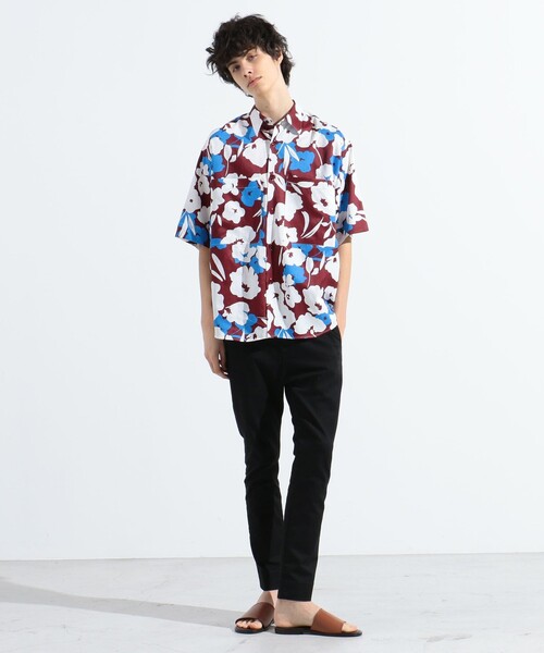 TOMORROWLAND （トゥモローランド）の「【別注】FRANCO BOSCHI×TOMORROWLAND スムースレザー シャワーサンダル（サンダル・メンズ・ブラウン/ブラック・40/39/41/42/43）」の4枚目の写真