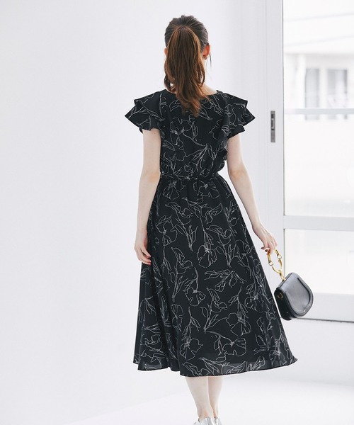 tocco closet トッコクローゼット 鮮やか＆華やか ワンピース L tocco closet トッコクローゼット 華やかな花柄 ワンピース L