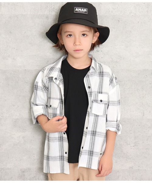 セール チェックシャツ シャツ ブラウス Anap Kids アナップキッズ のファッション通販 Zozotown