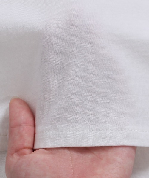 Pierrot（ピエロ）の「オーガニックコットンロンT 綿100%（Tシャツ/カットソー・レディース・ベージュ/オフホワイト/チャコールグレー/ブラック/ライトベージュ・L/M）」の14枚目の写真