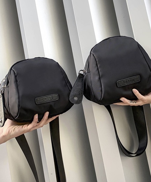 WESTBOY（ウエストボーイ）の「【WB ORIGINALS】Round silhouette shoulder back（ショルダーバッグ・メンズ・ブラック・FREE）」の10枚目の写真