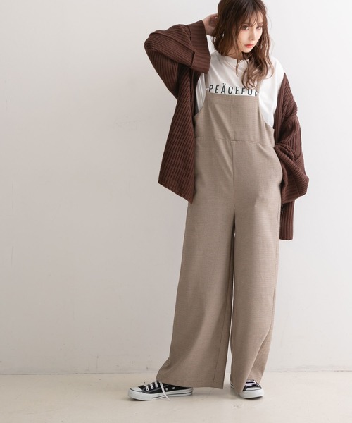 Newlyme(ニューリーミー)の「畦編みガウンカーディガン【R】(カーディガン/ボレロ・レディース・ベージュ/ブラウン・M-L)」の18枚目の写真