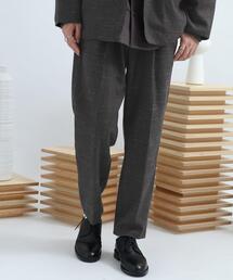 SENSE OF PLACE by URBAN RESEARCH | チェックテーパードパンツ B(その他パンツ)