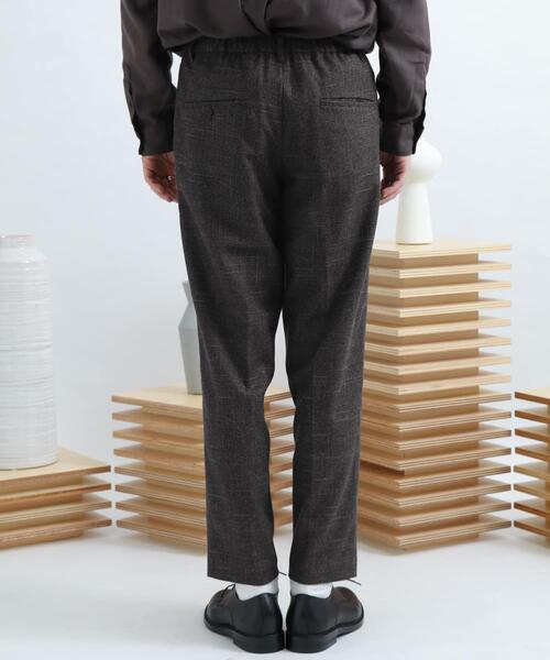 SENSE OF PLACE by URBAN RESEARCH(センスオブプレイスバイアーバンリサーチ)の「チェックテーパードパンツ B(その他パンツ・メンズ・ブラック/ネイビー・MEDIUM/LARGE)」の12枚目の写真