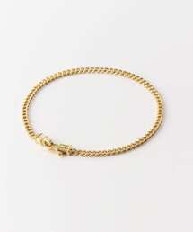 TOMWOOD トムウッド Curb Bracelet M Gold Curb Bracelet M Gold - Tom Wood Project Official Online Store