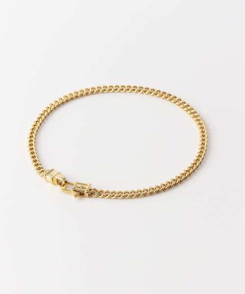 TOM WOOD（トムウッド）の「TOM WOOD CURB BRACELET M GOLD