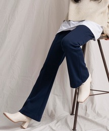 MAISON SPECIAL | ジャージストレッチフレアパンツ【MAISON SPECIAL/メゾンスペシャル】(その他パンツ)