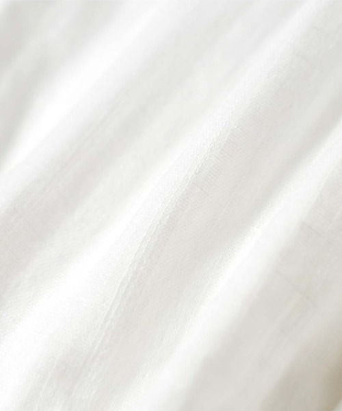 NAOMI ITO（ナオミイトウ）の「【NAOMI ITO(ナオミイトウ)】フリルガーゼ2wayドレス（その他ベビーウェア・キッズ・ラベンダー/ホワイト・ONE SIZE）」の16枚目の写真