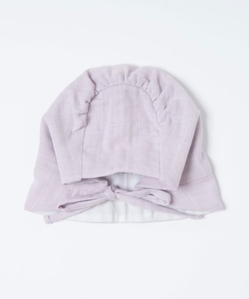 NAOMI ITO（ナオミイトウ）の「【NAOMI ITO(ナオミイトウ)】フリルガーゼ2wayドレス（その他ベビーウェア・キッズ・ラベンダー/ホワイト・ONE SIZE）」の21枚目の写真