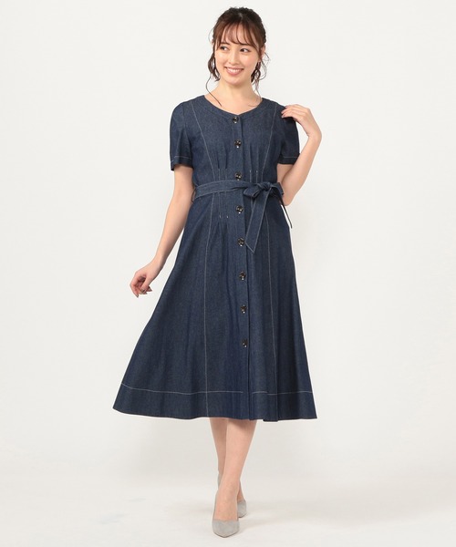 LAISSE PASSE（レッセパッセ）の「フロントボタンデニム