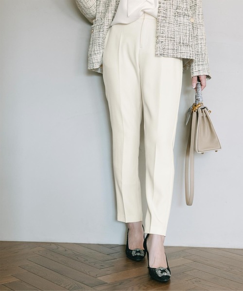 UR'S（ユアーズ）の「カラースティックパンツ（その他パンツ・レディース・ピンク/イエロー/ブルー/ライトグリーン/ラベンダー/グレイッシュベージュ/ブラック/グリーン/グリーン系その他/ターコイズブルー/ダークブルー/オフホワイト/ダークネイビー/チャコール/グリーン系その他2/カーキ/ライトピンク・S/M/L/TM）」の20枚目の写真