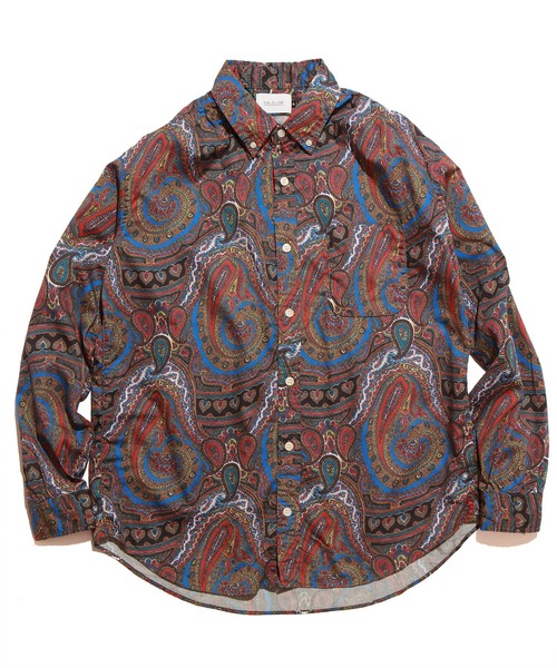 CAL O LINE キャルオーライン ペイズリー柄総柄シャツ　Mサイズ CAL O LINE（キャルオーライン）の「CAL O LINE / キャルオー