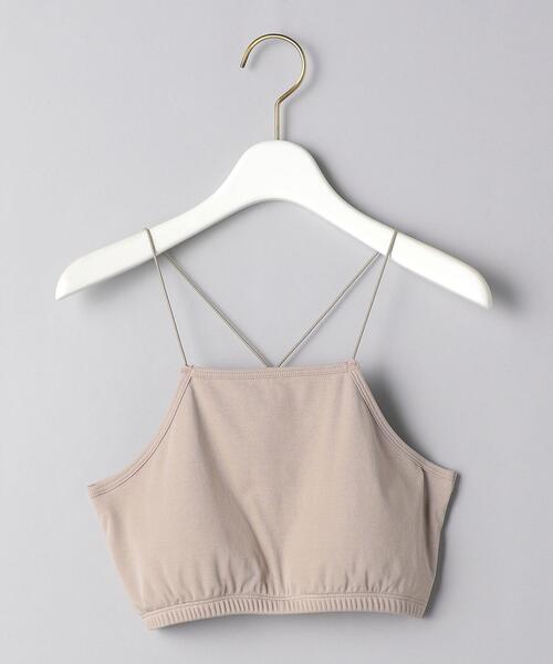 AEWEN MATOPH（イウエン マトフ）の「＜AEWEN MATOPH（イウエン マトフ）＞アメリカンスリーブ キャミソール◆（キャミソール・レディース・ブラック/ベージュ/ブラウン・FREE）」の3枚目の写真