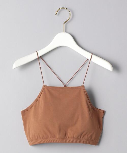 AEWEN MATOPH（イウエン マトフ）の「＜AEWEN MATOPH（イウエン マトフ）＞アメリカンスリーブ キャミソール◆（キャミソール・レディース・ブラック/ベージュ/ブラウン・FREE）」の12枚目の写真