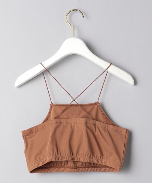 AEWEN MATOPH（イウエン マトフ）の「＜AEWEN MATOPH（イウエン マトフ）＞アメリカンスリーブ キャミソール◆（キャミソール・レディース・ブラック/ベージュ/ブラウン・FREE）」の4枚目の写真