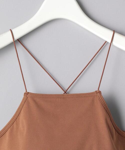 AEWEN MATOPH（イウエン マトフ）の「＜AEWEN MATOPH（イウエン マトフ）＞アメリカンスリーブ キャミソール◆（キャミソール・レディース・ブラック/ベージュ/ブラウン・FREE）」の13枚目の写真
