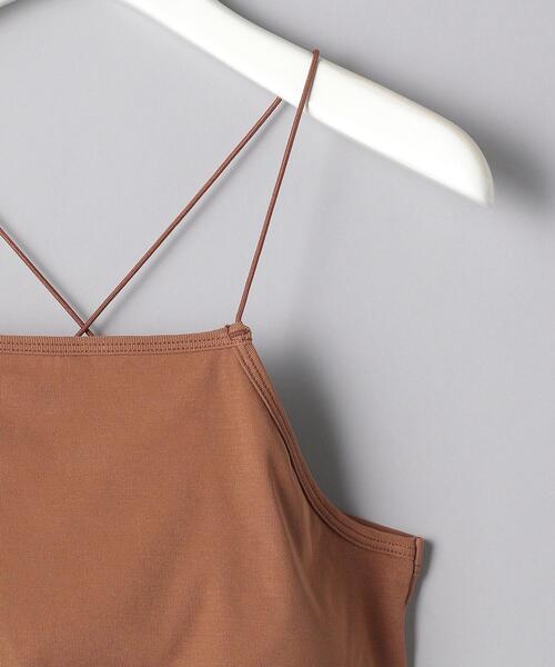 AEWEN MATOPH（イウエン マトフ）の「＜AEWEN MATOPH（イウエン マトフ）＞アメリカンスリーブ キャミソール◆（キャミソール・レディース・ブラック/ベージュ/ブラウン・FREE）」の5枚目の写真