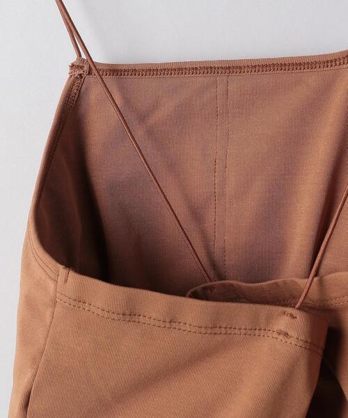 AEWEN MATOPH（イウエン マトフ）の「＜AEWEN MATOPH（イウエン マトフ）＞アメリカンスリーブ キャミソール◆（キャミソール・レディース・ブラック/ベージュ/ブラウン・FREE）」の7枚目の写真