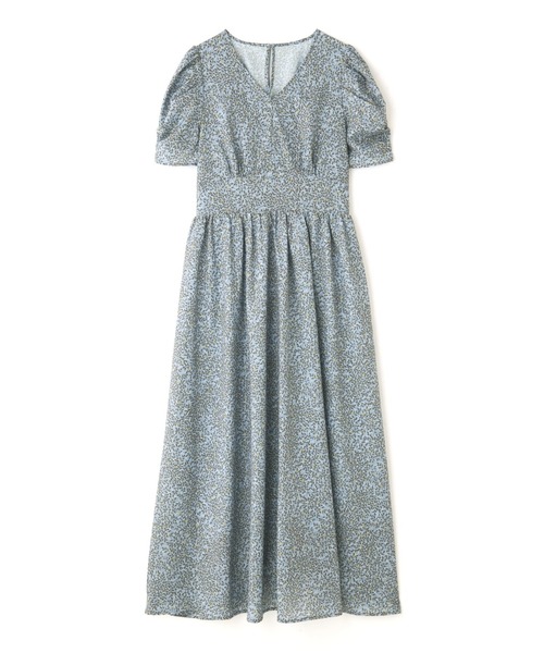 N.(N. Natural Beauty Basic)(エヌエヌナチュラルビューティーベーシック)の「【追加生産】【S Size Line】◆プリントパワーショルダーワンピース(ワンピース・レディース・ホワイト/ブラック/ブルー・SMALL/MEDIUM)」の19枚目の写真