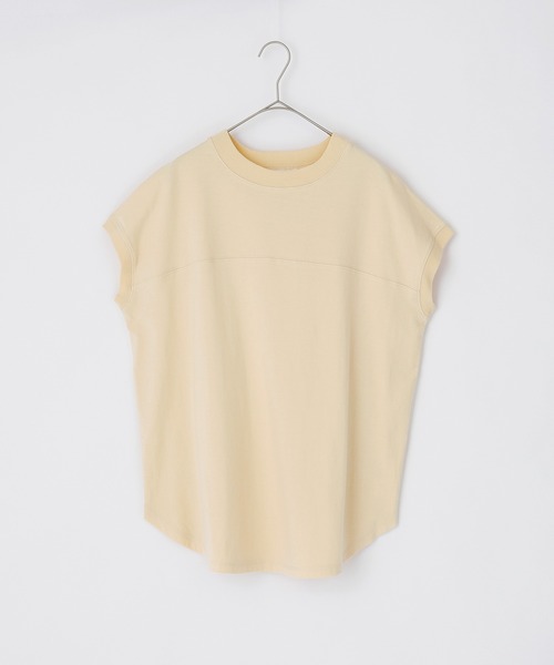 BONLECILL（ボンルシール）の「アウトシーム ラウンドヘムモックネック  