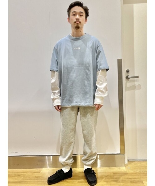 GAP（ギャップ）の「Gapロゴ クルーネックtシャツ（Tシャツ/カットソー・レディース・ライトブルー/イエロー/レッド/ワイン・S/XS/M/L/XXS）」の16枚目の写真