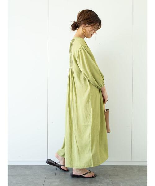 Furryrate(ファーリーレート)の「・furry rate ハシゴレース&ピンタックワンピ*(ワンピース・レディース・ブラック/ブルー/ライトグリーン/アイボリー・FREE)」の22枚目の写真