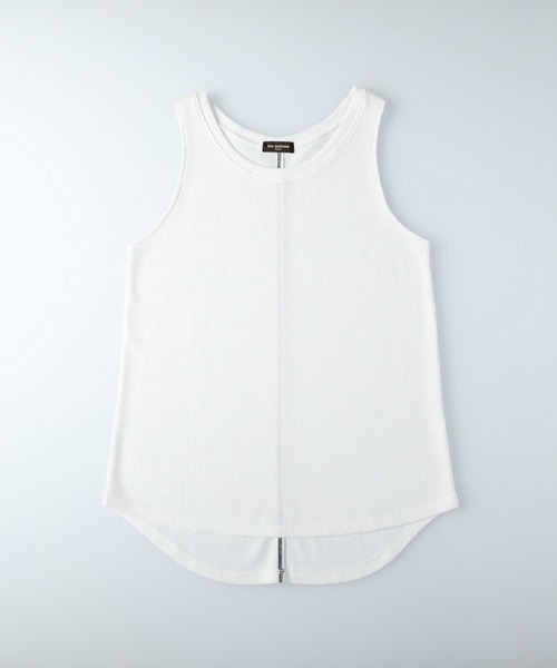 RAG MACHINE(ラグマシーン)の「【RAG MACHINE】配色レイヤードTシャツ(Tシャツ/カットソー・レディース・パープル/オフホワイト/ブラック・M/L)」の10枚目の写真