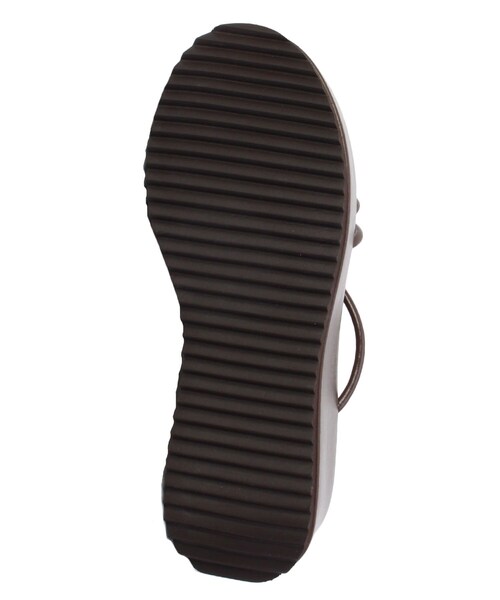 ESPERANZA（エスペランサ）の「ウエッジクロスストラップ厚底サンダル（サンダル・レディース・ブラック/アイボリー/グリーン/ブラウン系・LL/S/M/L）」の12枚目の写真