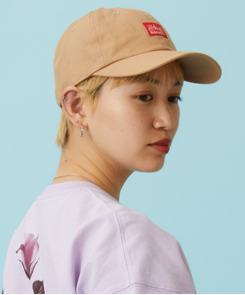 Manhattan Portage（マンハッタンポーテージ）の「Manhattan Portage/マンハッタンポーテージ キャップ 6パネル MP080（キャップ・メンズ・ブラック/ベージュ/ホワイト/グリーン・FREE）」の3枚目の写真