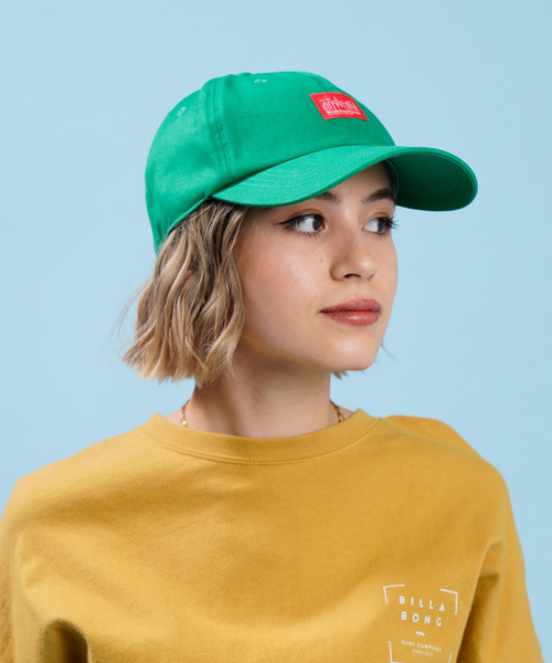 Manhattan Portage（マンハッタンポーテージ）の「Manhattan Portage/マンハッタンポーテージ キャップ 6パネル MP080（キャップ・メンズ・ブラック/ベージュ/ホワイト/グリーン・FREE）」の7枚目の写真