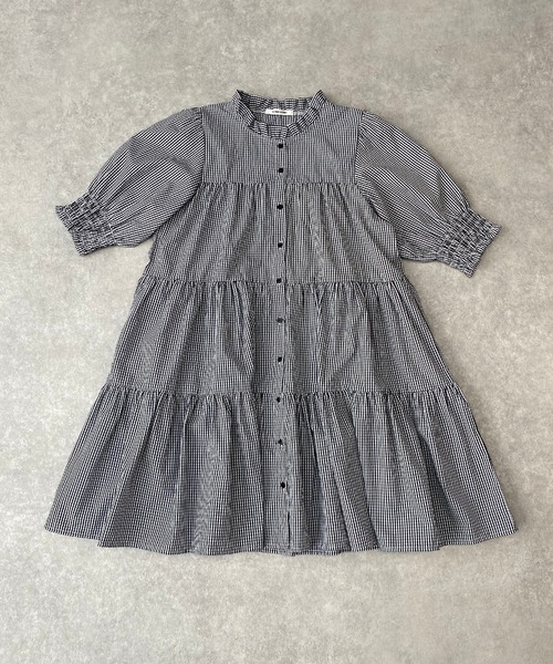 AS KNOW AS PINKY(アズノゥアズピンキー)の「フレンチガールマスクチュニック(チュニック・レディース・ブラック/グリーン/サックスブルー・FREE)」の4枚目の写真