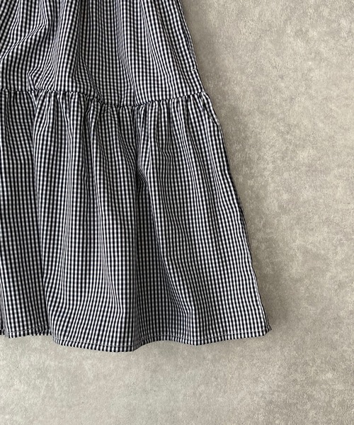 AS KNOW AS PINKY(アズノゥアズピンキー)の「フレンチガールマスクチュニック(チュニック・レディース・ブラック/グリーン/サックスブルー・FREE)」の9枚目の写真