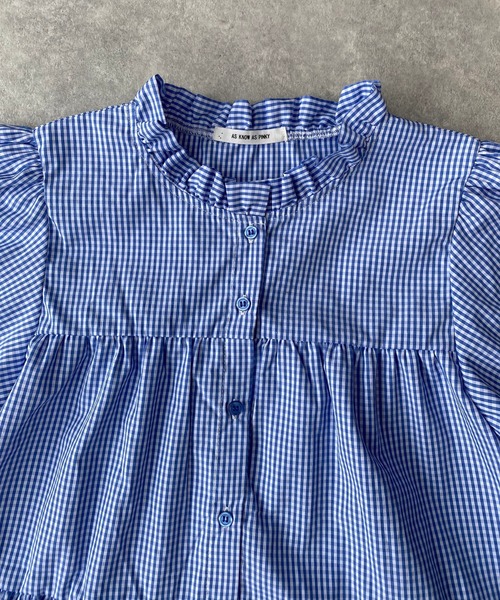 AS KNOW AS PINKY(アズノゥアズピンキー)の「フレンチガールマスクチュニック(チュニック・レディース・ブラック/グリーン/サックスブルー・FREE)」の15枚目の写真