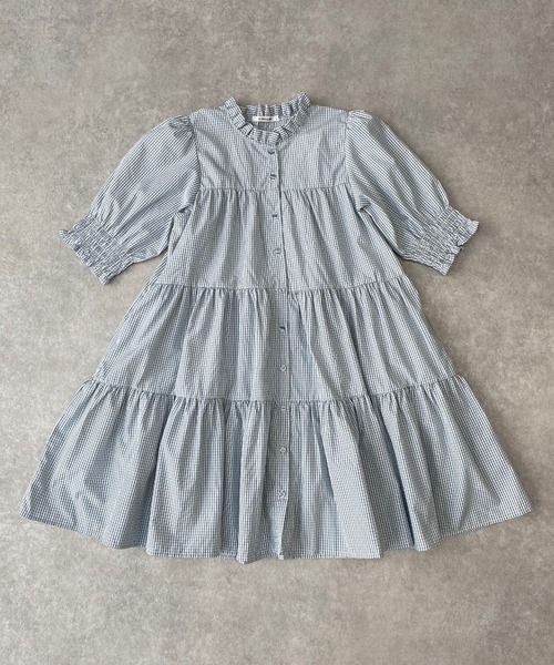 AS KNOW AS PINKY(アズノゥアズピンキー)の「フレンチガールマスクチュニック(チュニック・レディース・ブラック/グリーン/サックスブルー・FREE)」の18枚目の写真