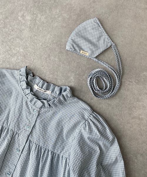 AS KNOW AS PINKY(アズノゥアズピンキー)の「フレンチガールマスクチュニック(チュニック・レディース・ブラック/グリーン/サックスブルー・FREE)」の20枚目の写真