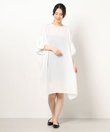 mizuiro ind スタンドカラーパフスリーブワンピース★白 57668866_20_d_215.jpg