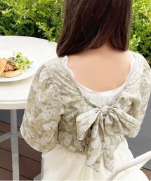 apres jour（アプレジュール）の「バックリボンブラウス【ZOZOTOWN限定アイテム】【5AP】（シャツ/ブラウス）」