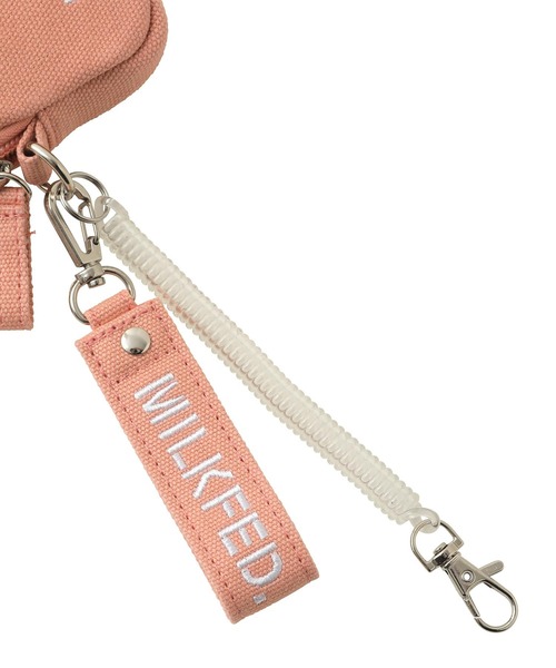 MILKFED.（ミルクフェド）の「EMBROIDERED BAR PASS HOLDER（パスケース・レディース・ホワイト/ブラック/ベージュ/レッド/ライトパープル/ライトピンク/ネイビー/A/B・ONE SIZE）」の11枚目の写真