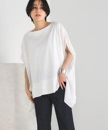 Bou Jeloud | 綿シルケット◆シアー異素材チュニック(Tシャツ/カットソー)